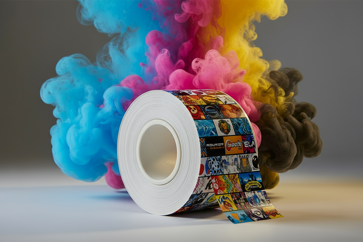 include some custom prints on it and make the roll look wider